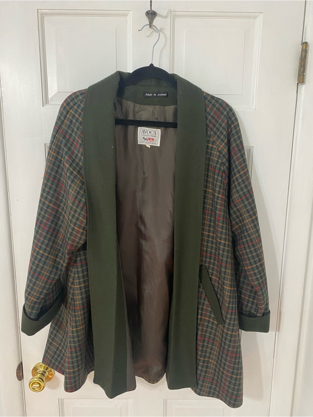 Green Wool Jacket - Made in Ireland